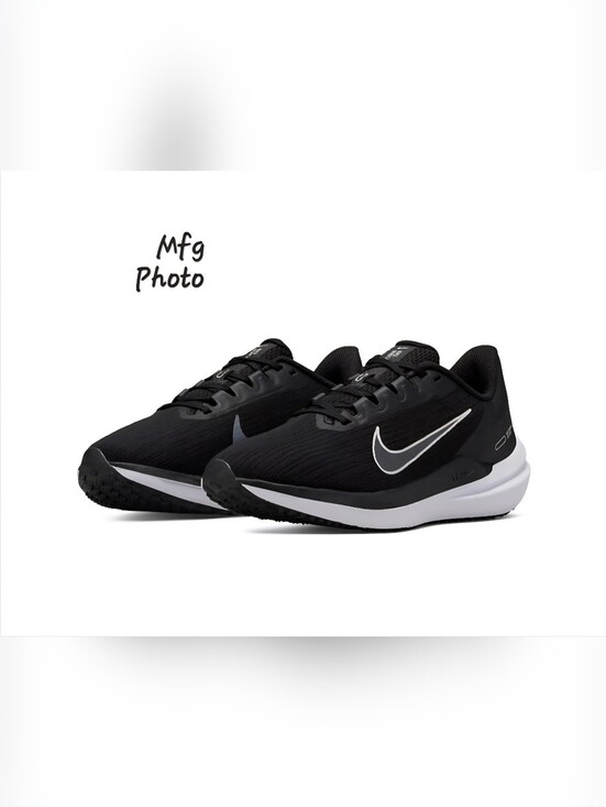 Nike Shoes - Nike Air Zoom Winflo 9 'Black Dark Smoke Grey', Womens 7.5